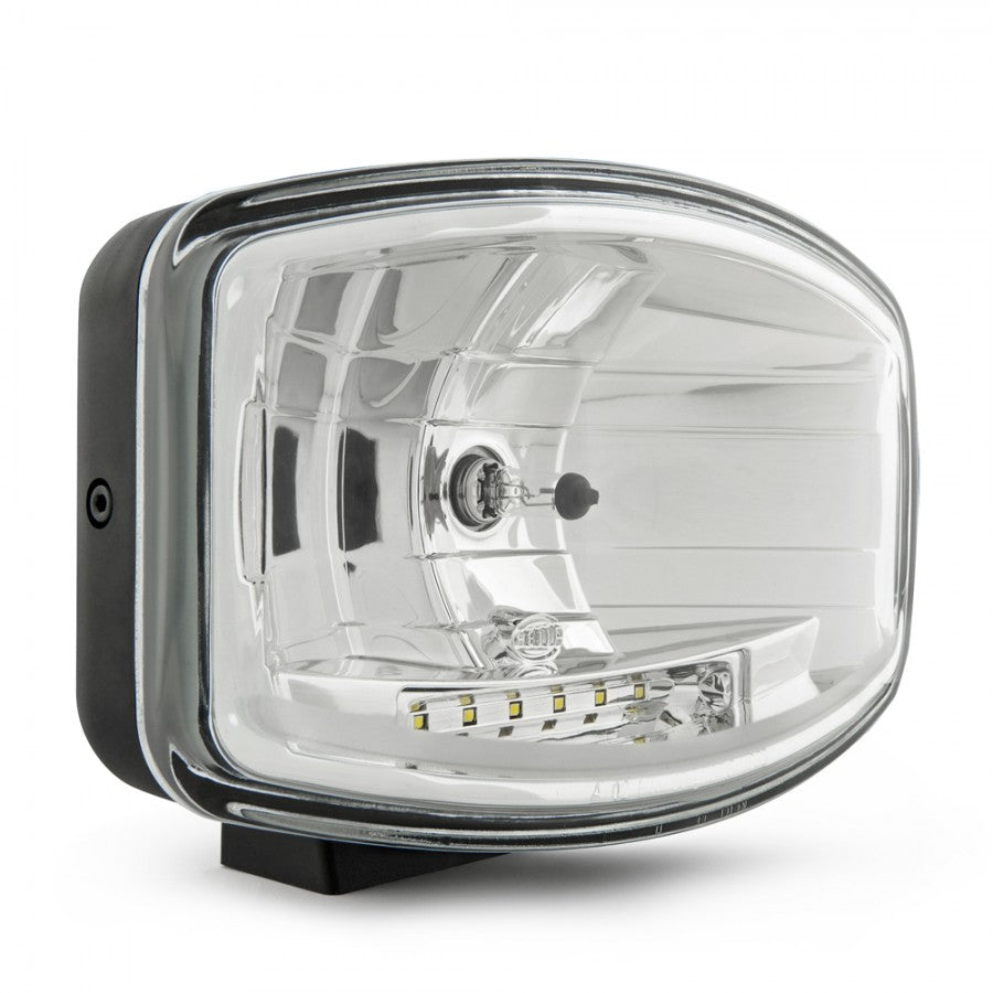 Hella Jumbo 320 FF Halogen med LED – kraftfullt fjärrljus med snygg LED-design - Bilupplysningen