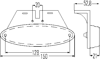 Hella Sidomarkeringslykta 24V LED - Bilupplysningen