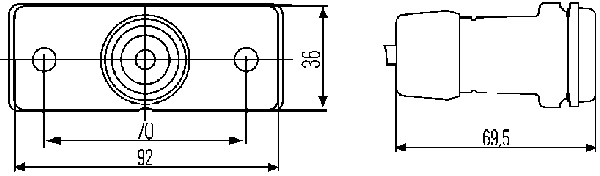Hella Sidomarkeringslykta 24V LED - Bilupplysningen