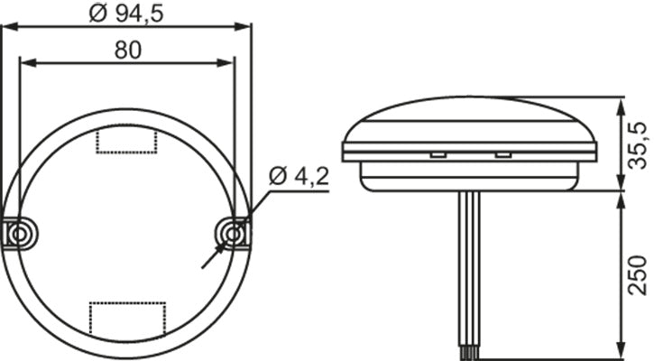 Hella Value Fit Blinkers 95mm LED 12-24v - Bilupplysningen