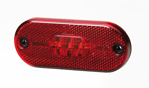 Hella Value Fit Baklykta 12v, LED, Oval, Reflex - Bilupplysningen