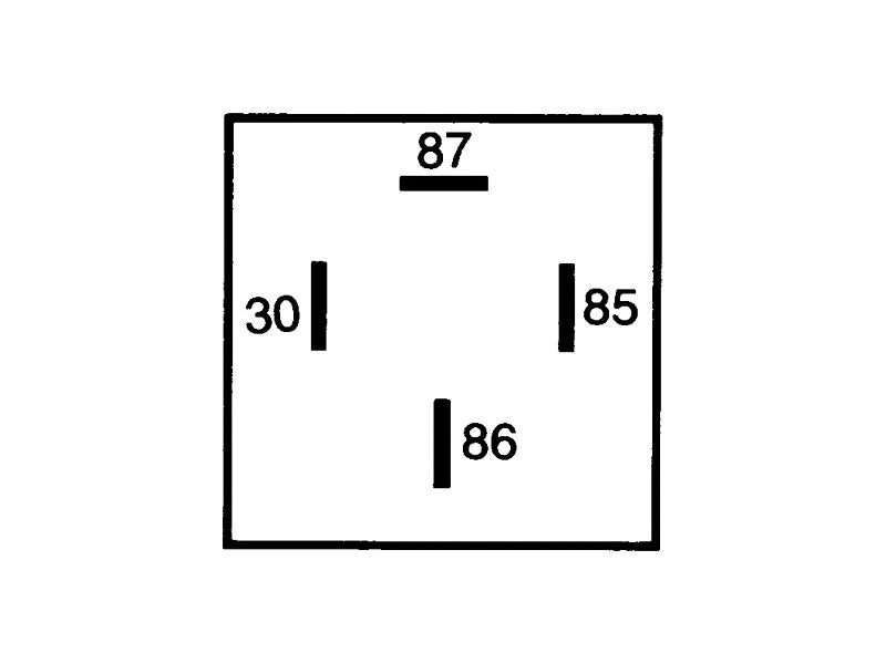Hella Enkelrelä 12V 15A Med säkring 15A - Bilupplysningen