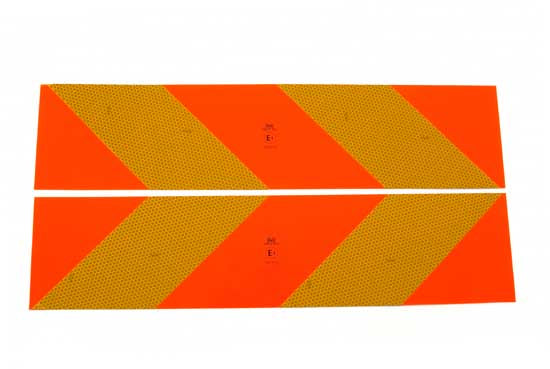 Reflexskyltssats med 2 Skyltar, ECE-70-T - Bilupplysningen