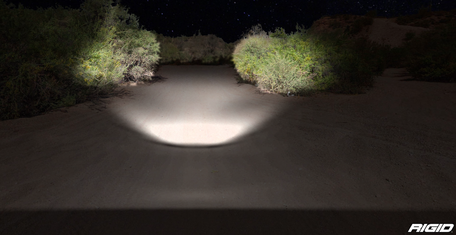 Rigid SR2-Series 20" LED Extraljusramp – E-märkt med bred körljusbild - Bilupplysningen