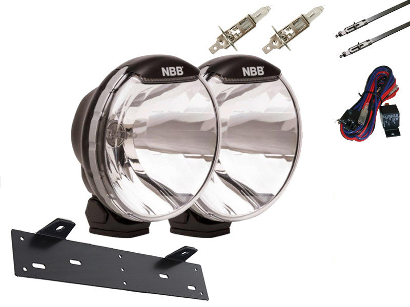 NBB Alpha 225 Extraljus 2-Pack – Med LED-positionsljus - Bilupplysningen