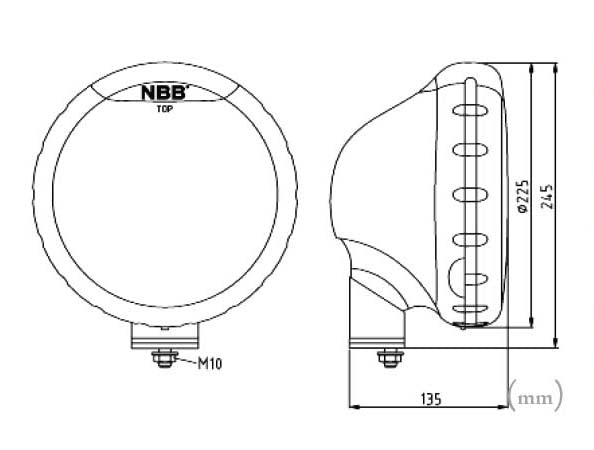 NBB Alpha 225 Extraljus 2-Pack – Med LED-positionsljus - Bilupplysningen