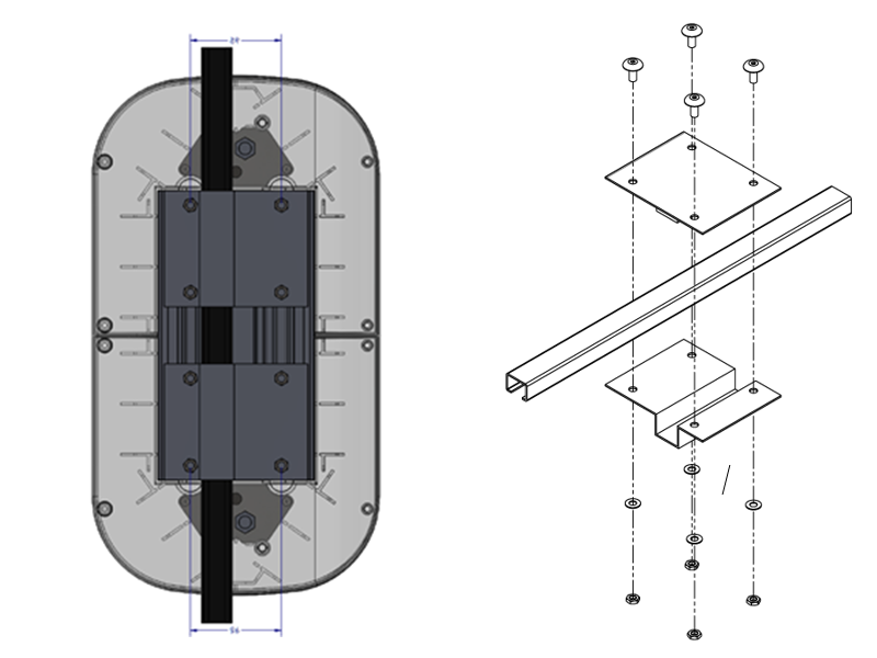 Mega-Flash Takfäste för Thulebågar - Bilupplysningen