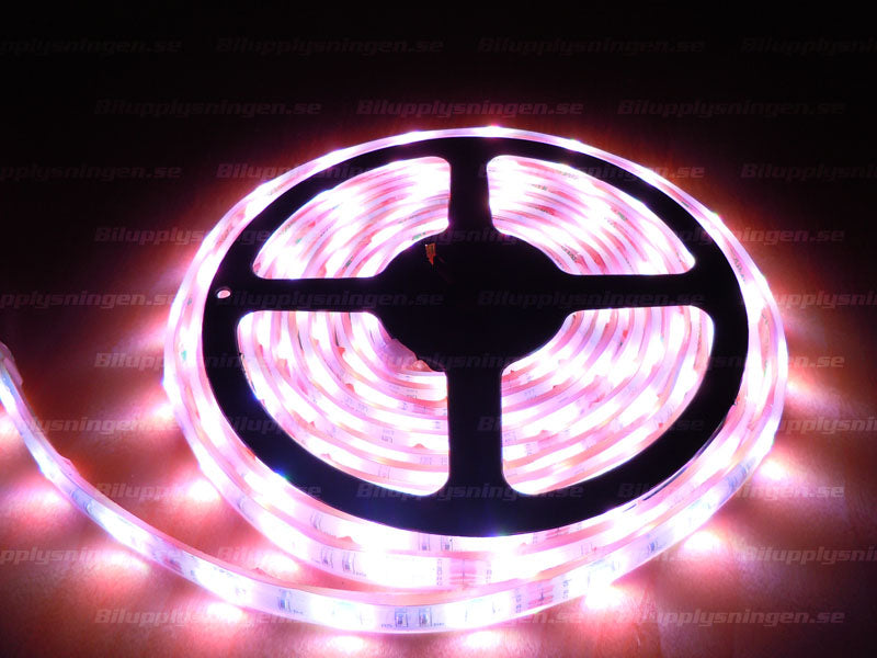 RGB LED-slinga 3m – IP68, 24V – För inomhus & utomhus - Bilupplysningen