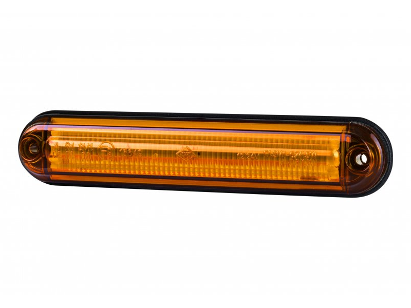 SLIM LED Sidomarkeringslykta Orange – Låg profil & IP68-klassad för tung trafik - Bilupplysningen