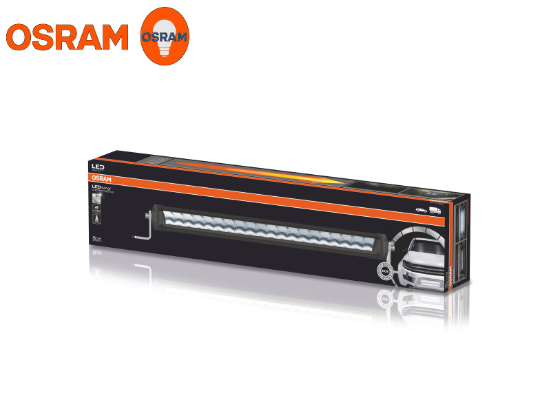 Osram FX500 Spot 4600 lm LED-ramp 20” – E-godkänd med 450 m räckvidd - Bilupplysningen