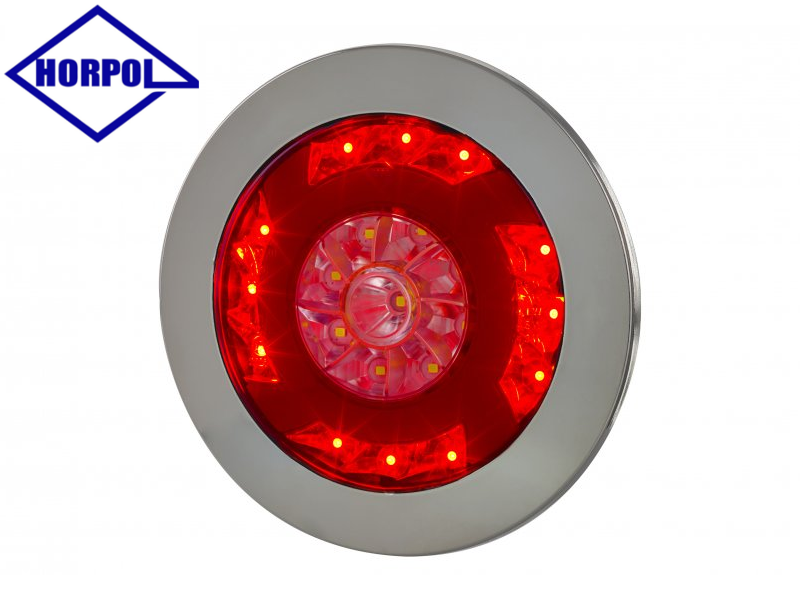 LED-baklykta Pos/Dim/Back med dekorring - Bilupplysningen