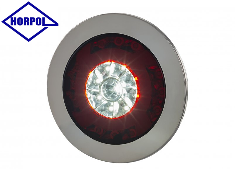 LED-baklykta Pos/Dim/Back med dekorring - Bilupplysningen