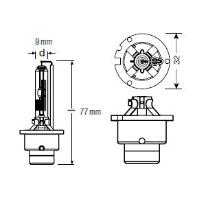 D2R Osram Xenarc Original 12/24v - Bilupplysningen