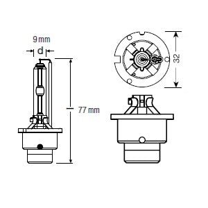 D4S Osram Xenarc Ultra Life 12/24v - Bilupplysningen
