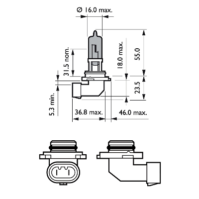 HB3 (9005) Osram Night Breaker Laser 2-Pack - Bilupplysningen