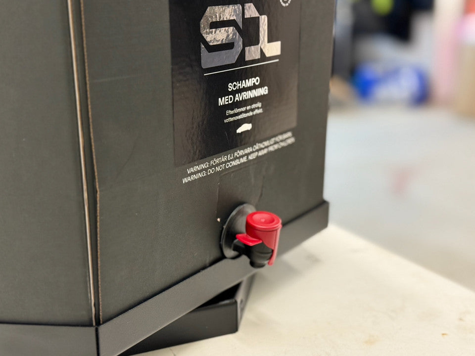 Pureest SP1 Snurrplatta – För bag-in-box bilvårdsprodukter - Bilupplysningen