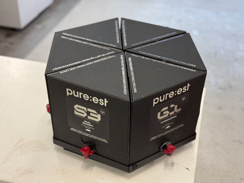 Pureest SP1 Snurrplatta – För bag-in-box bilvårdsprodukter - Bilupplysningen