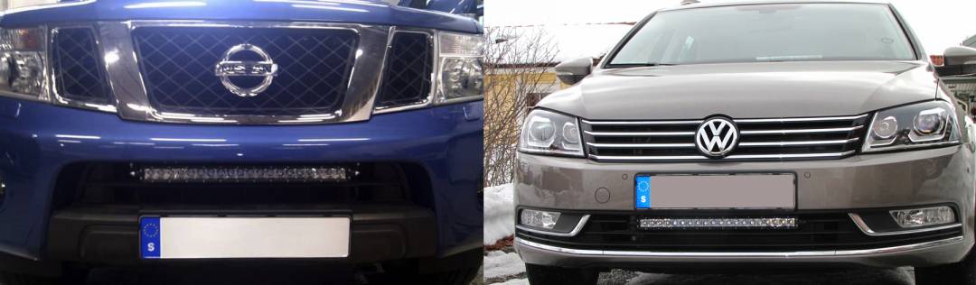 Rigid SR-Series 20" LED Extraljusramp – E-märkt & kombinerad ljusbild - Bilupplysningen