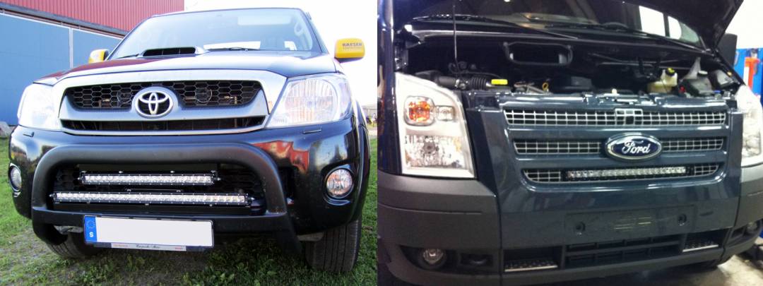 Rigid SR-Series 20" LED Extraljusramp – E-märkt & kombinerad ljusbild - Bilupplysningen