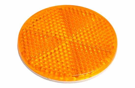 Reflex Gul Rund Ø55mm - Bilupplysningen