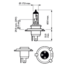 H4 Halogen 100/90W Philips Rally - Bilupplysningen