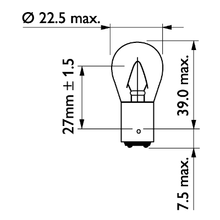 BA15D Halogen 15w 24v - Bilupplysningen
