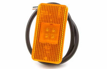 Hella LED Sidomarkeringslykta Gul 24V Orange Glas - Bilupplysningen