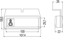 Hella Sidomarkeringslykta 24V LED - Bilupplysningen