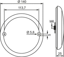 Hella Value Fit Flerfunktionslykta 140mm LED - Bilupplysningen