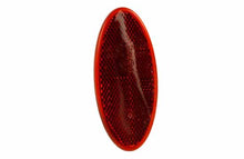 Reflex Röd Oval 100x45mm - Bilupplysningen
