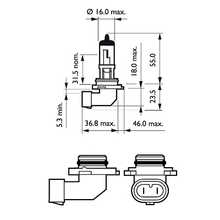 H10 Osram Halogen - Bilupplysningen