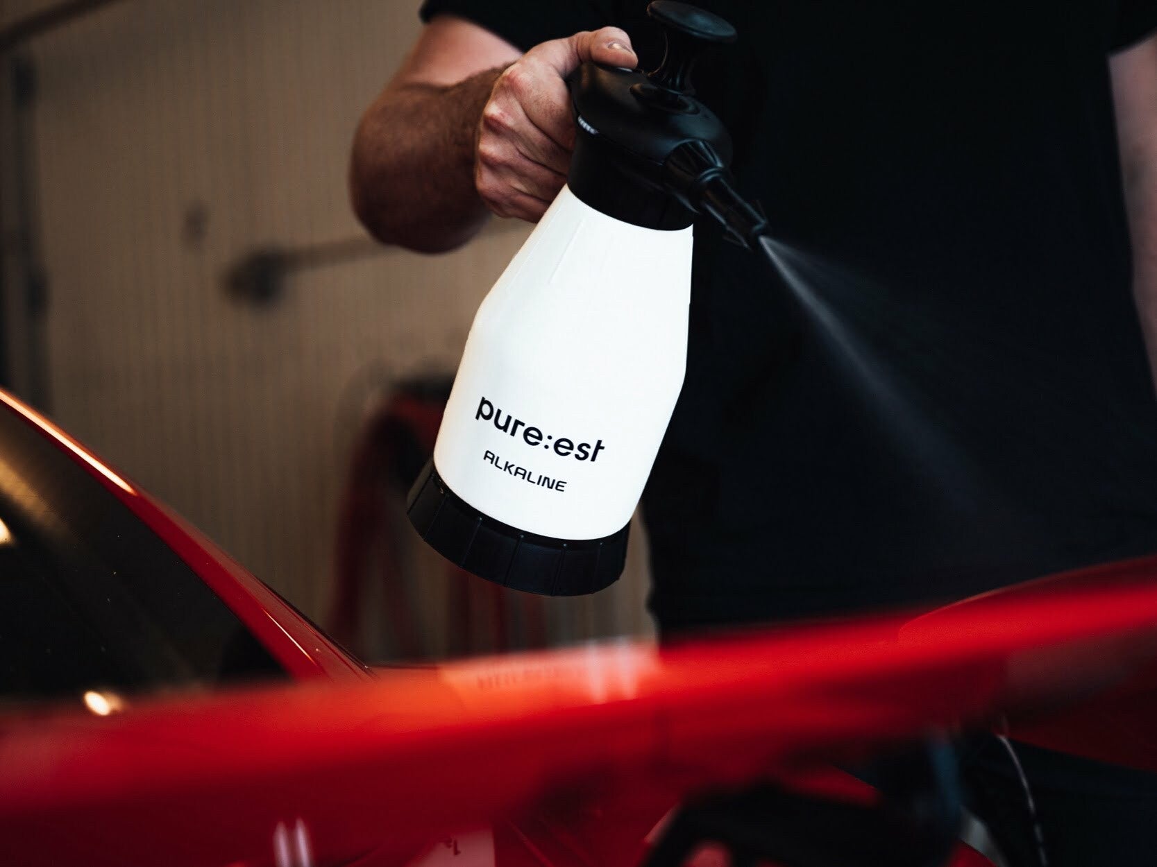 Pureest Tryckspruta för Alkaliska Medel – För A1, W1 & A2 - Bilupplysningen