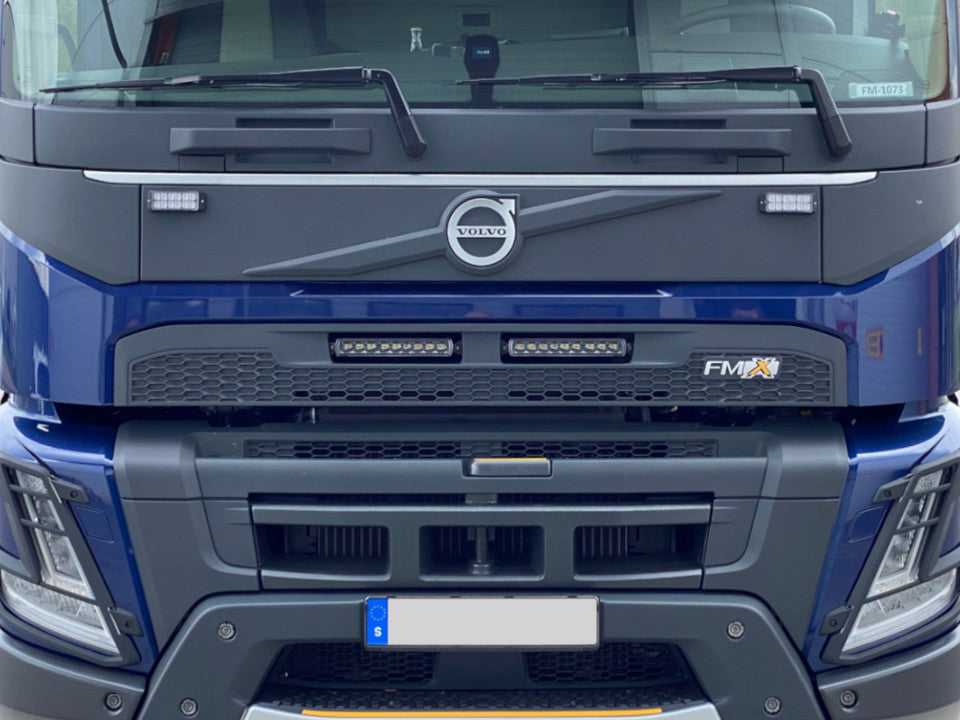Viklight Ymer 2x10 inch LED Extra Light – Grill Kit Volvo FM/FM-X 2021+