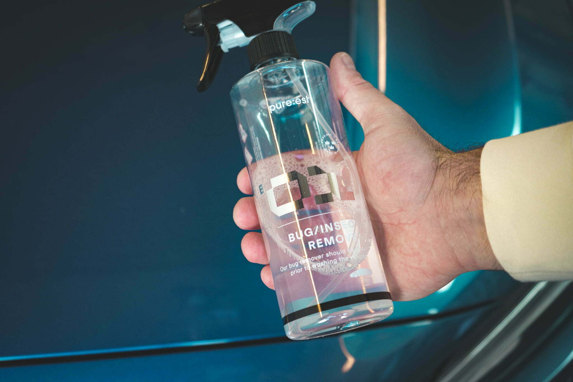 Pureest B1 Insektsborttagare 500 ml – Enkel rengöring för front och rutor - Bilupplysningen