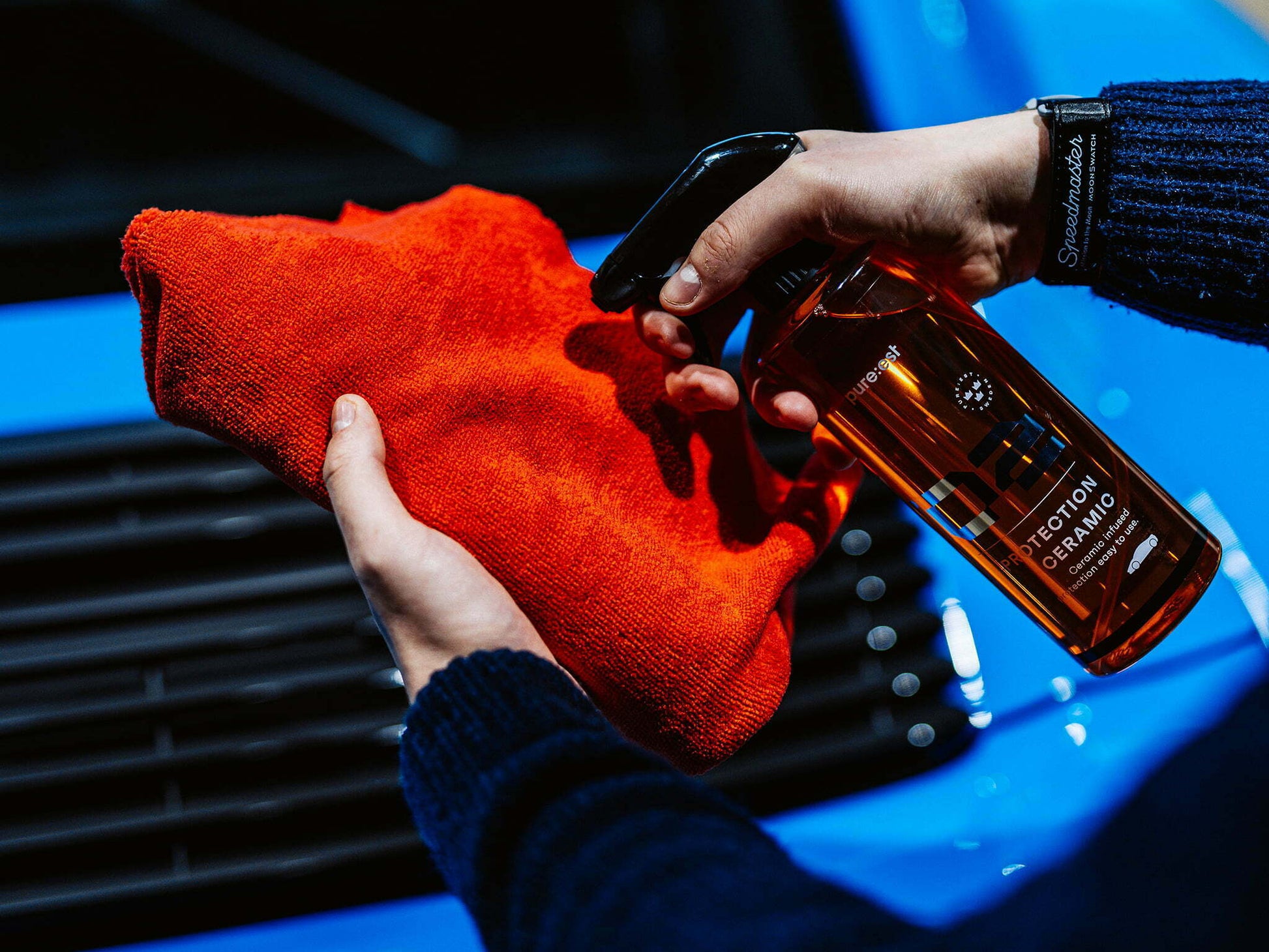 Pureest P2 Keramiskt Lackskydd 500 ml – Glans, skydd och avrinning i ett spray - Bilupplysningen