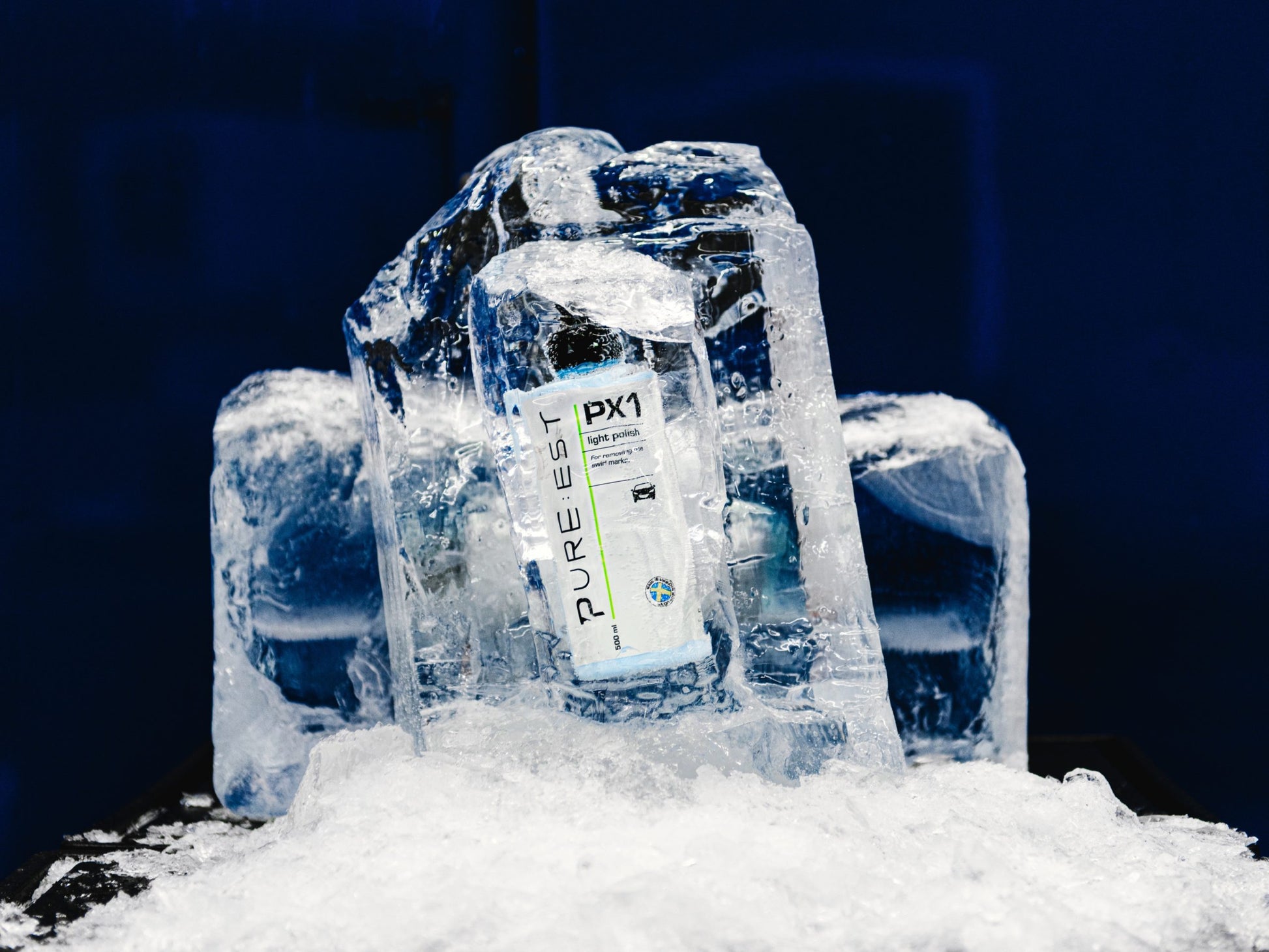 Pureest PX1 Polermedel Finkornigt 500 ml – Glanspolish för perfekt finish - Bilupplysningen