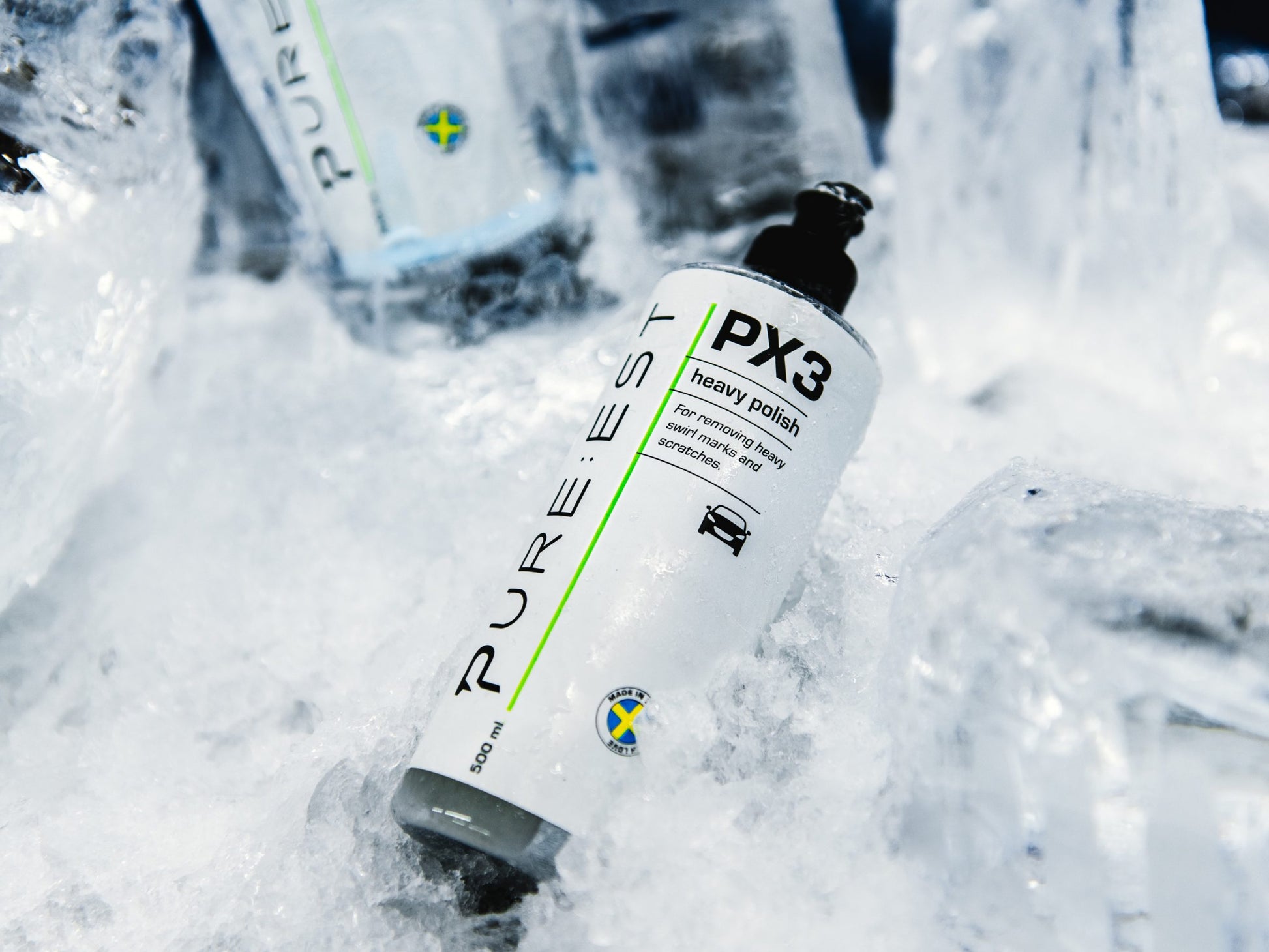 Pureest PX3 Polermedel Grovkornigt 500 ml – För oxiderad lack - Bilupplysningen