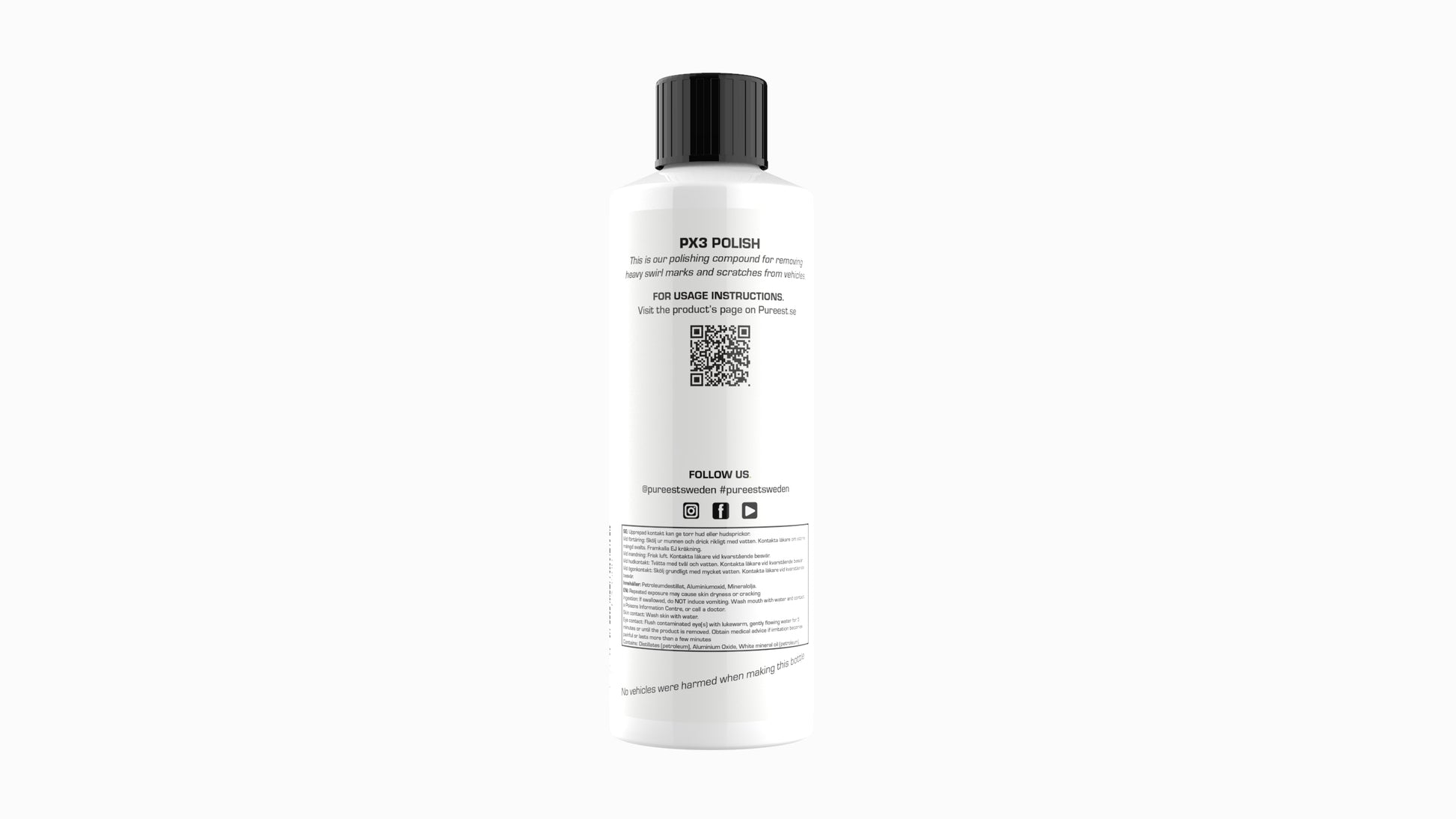 Pureest PX3 Polermedel Grovkornigt 500 ml – För oxiderad lack - Bilupplysningen