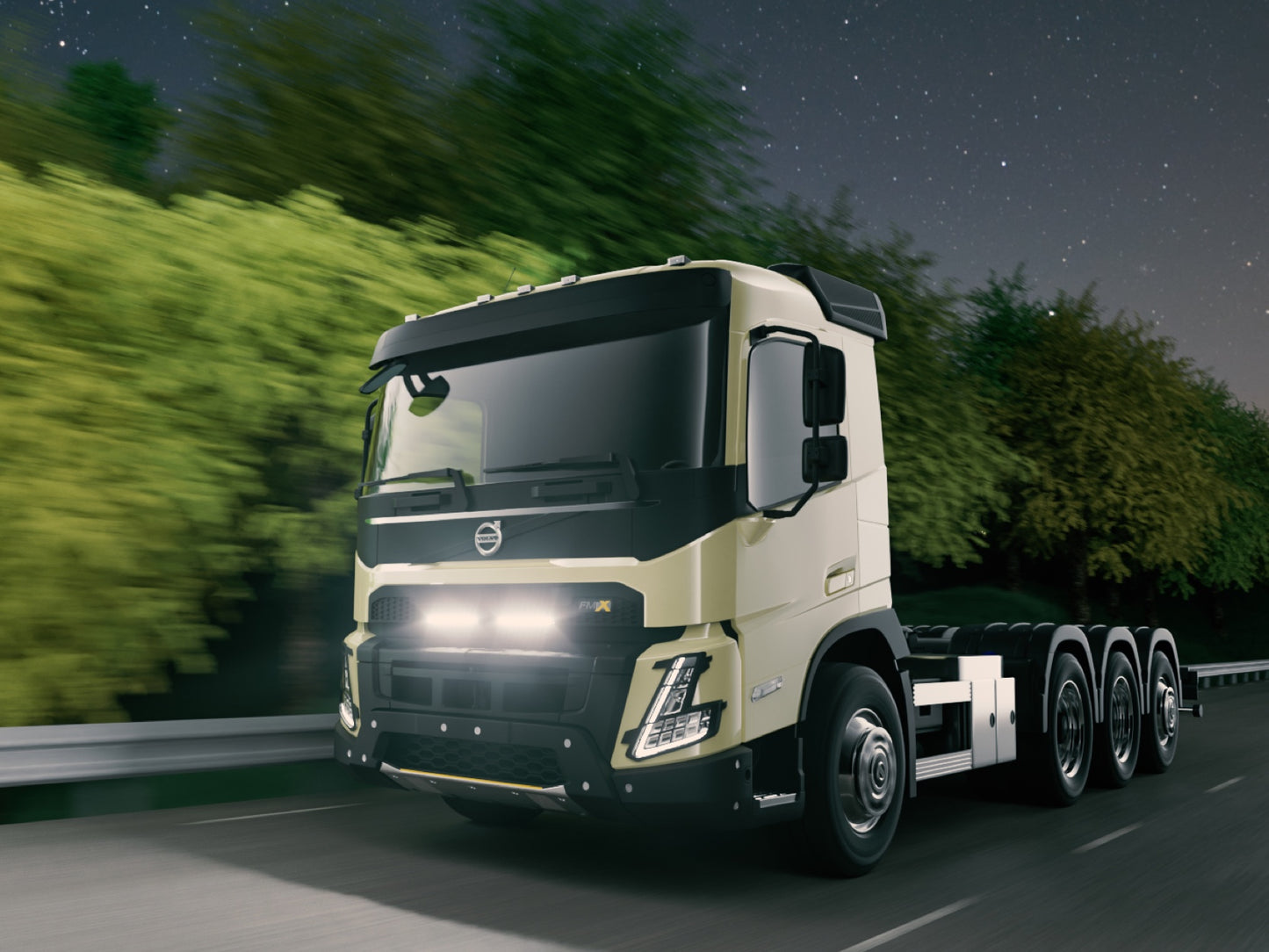 Viklight Ymer Pro 2x14tum LED Extraljus – Grillkit Volvo FM/FMX 2021+ - Bilupplysningen