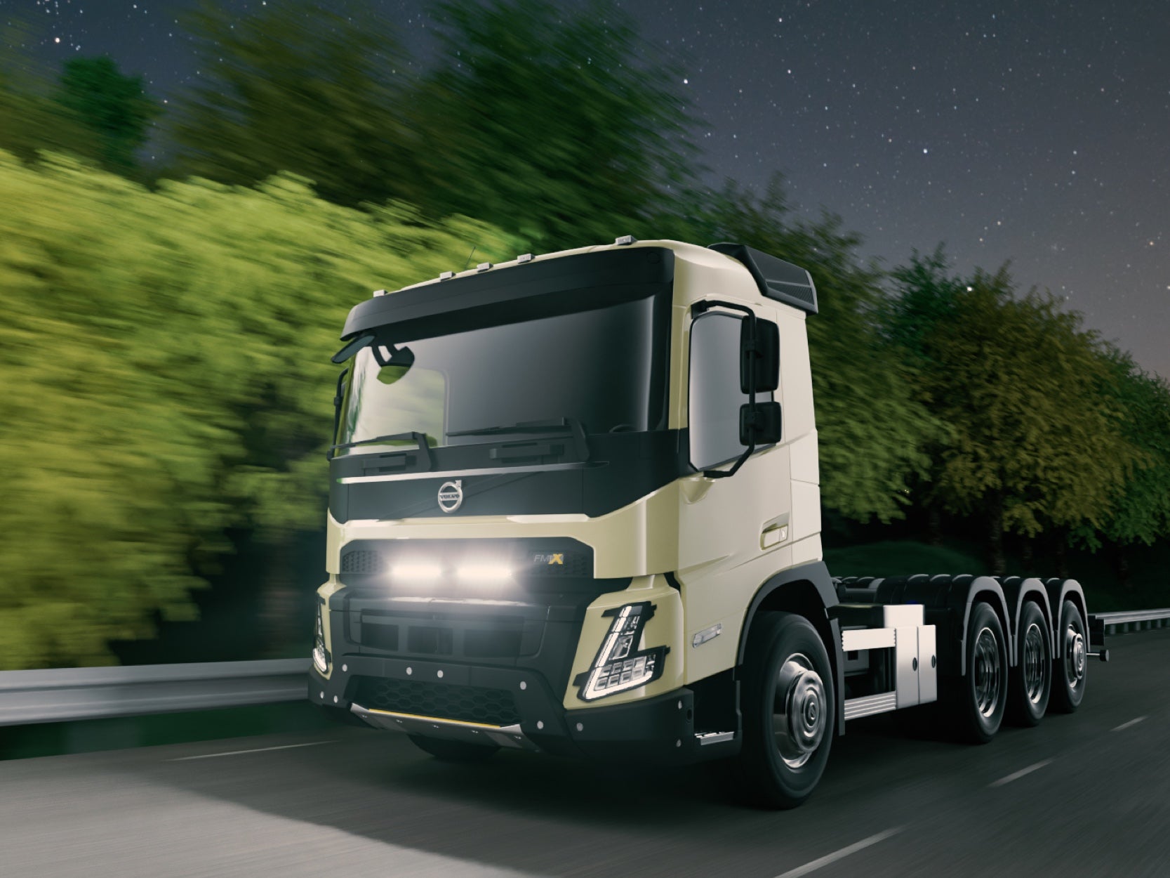 Viklight Ymer Pro 2x14tum LED Extraljus – Grillkit Volvo FM/FMX 2021+ - Bilupplysningen
