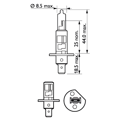 H1 Osram Original Line - Bilupplysningen