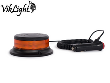 Viklight R65 - LED varningsljus 27W med magnetfot & ciggkontakt E-märkt - Bilupplysningen