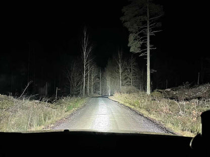 Asplight P8D 13 600 lm Extraljus LED-ramp 20” – Prisvärd prestanda med 550 m räckvidd - Bilupplysningen