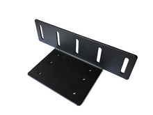 Mindre fäste för LED ramp - Alu, svart - Bilupplysningen