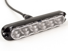 Redtronic Gecko 6 LED Blixtljus Orange – Liggande montage, IP69K - Bilupplysningen