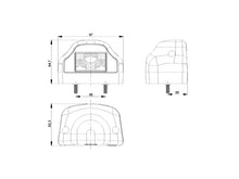 LED Nummerskyltsbelysning Stor - Bilupplysningen