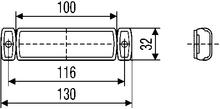 Hella Sidomarkeringslykta 24V LED - Bilupplysningen