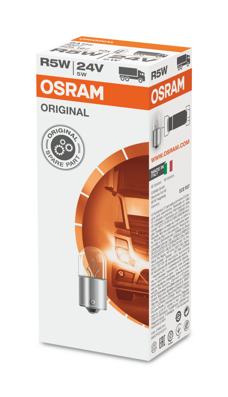 R5W 24v Osram Original Line 7w - Bilupplysningen