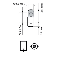 BA9S Osram - Bilupplysningen