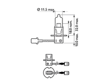 H3 24v Halogen Philips Master Duty Blue Vision 2-Pack - Bilupplysningen